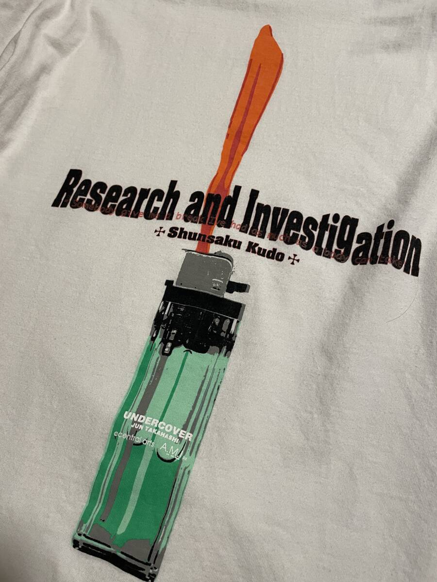 アンダーカバー 探偵物語 松田優作 初期 Tシャツ Lサイズ アンダーカバー 探偵物語 松田優作 初期 Tシャツ Lサイズ