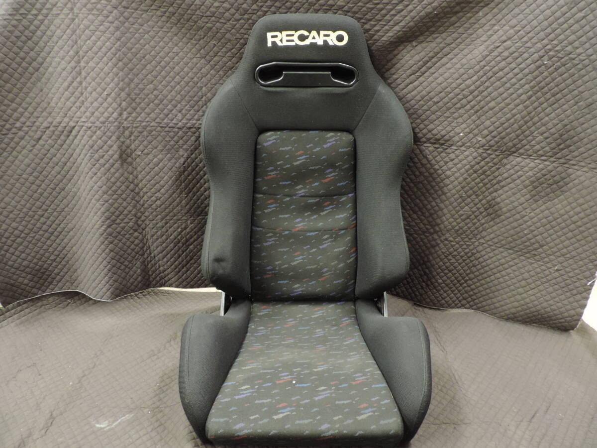 【中古品】☆希少☆ RECARO レカロ SR-3 ルマンカラー セミバケットシート ② セミバケ ル・マン 当時物 絶版 ドリフト サーキット 競技