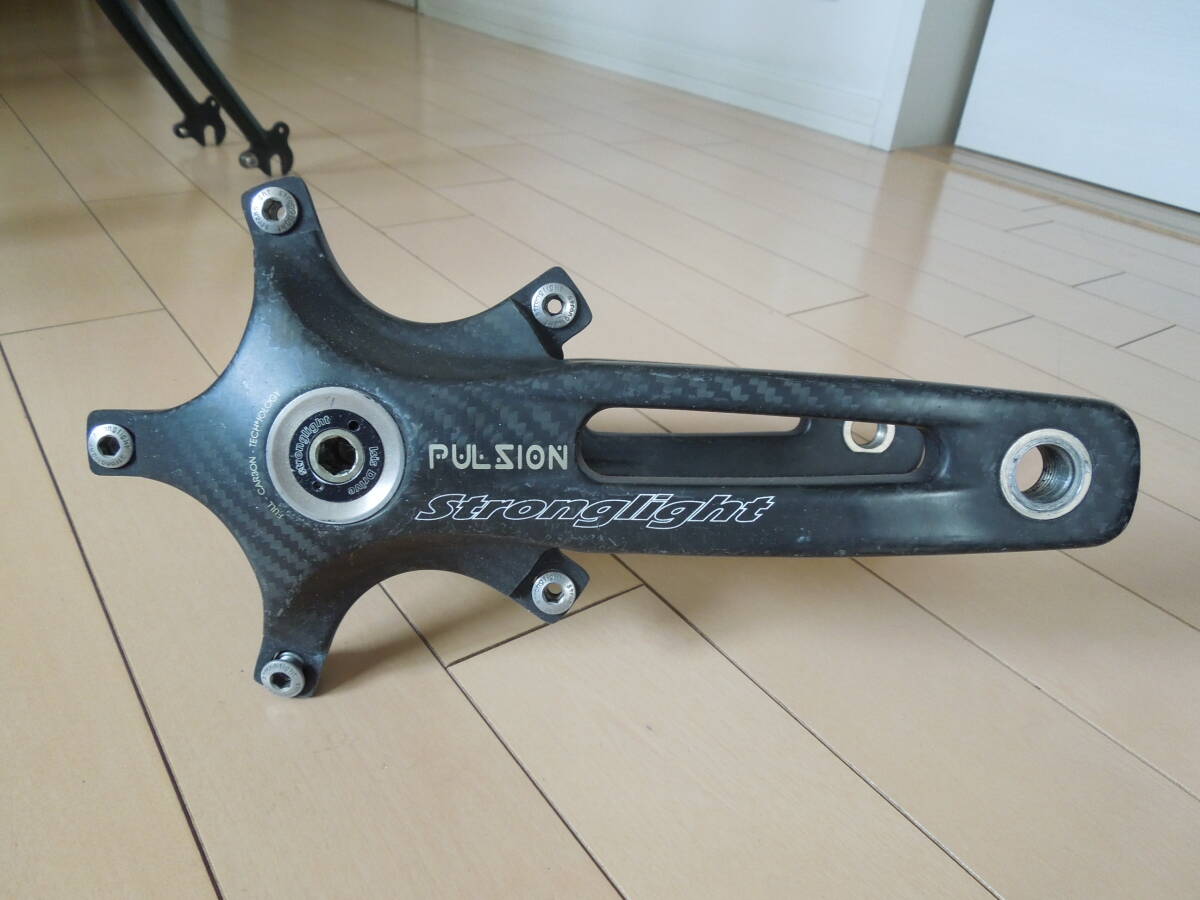 STRONGLIGHT ストロングライト PULSION 170mm カーボン クランク STRONGLIGHT ストロングライト PULSION 170mm カーボン クランク