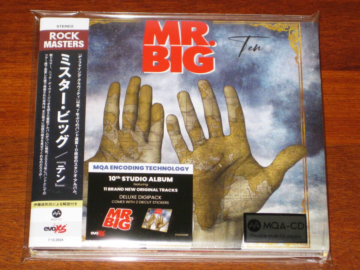 MR. BIG ミスター・ビッグ/ テン 2024年発売 MQA-CD 国内仕様