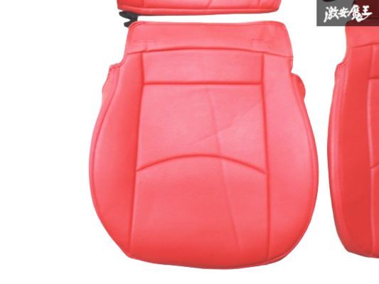 社外品 NC ロードスター シートカバー 左右セット 赤 レッド 社外品 NC ロードスター シートカバー 左右セット 赤 レッド