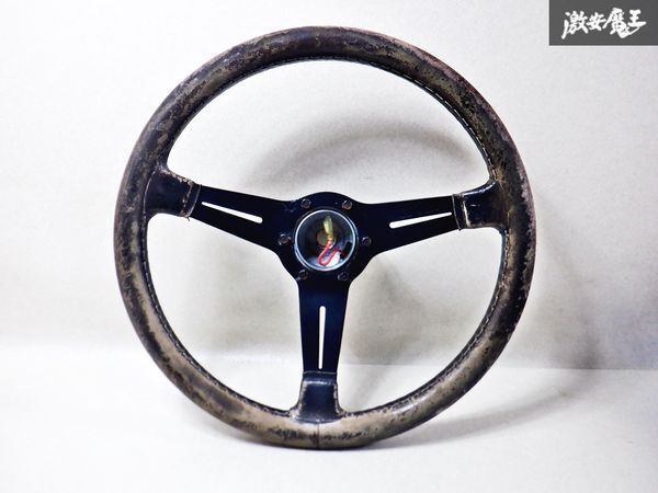NARDI ナルディ ステアリング ハンドル 355mm 汎用 レザー 革 NARDI ナルディ ステアリング ハンドル 355mm 汎用 レザー 革