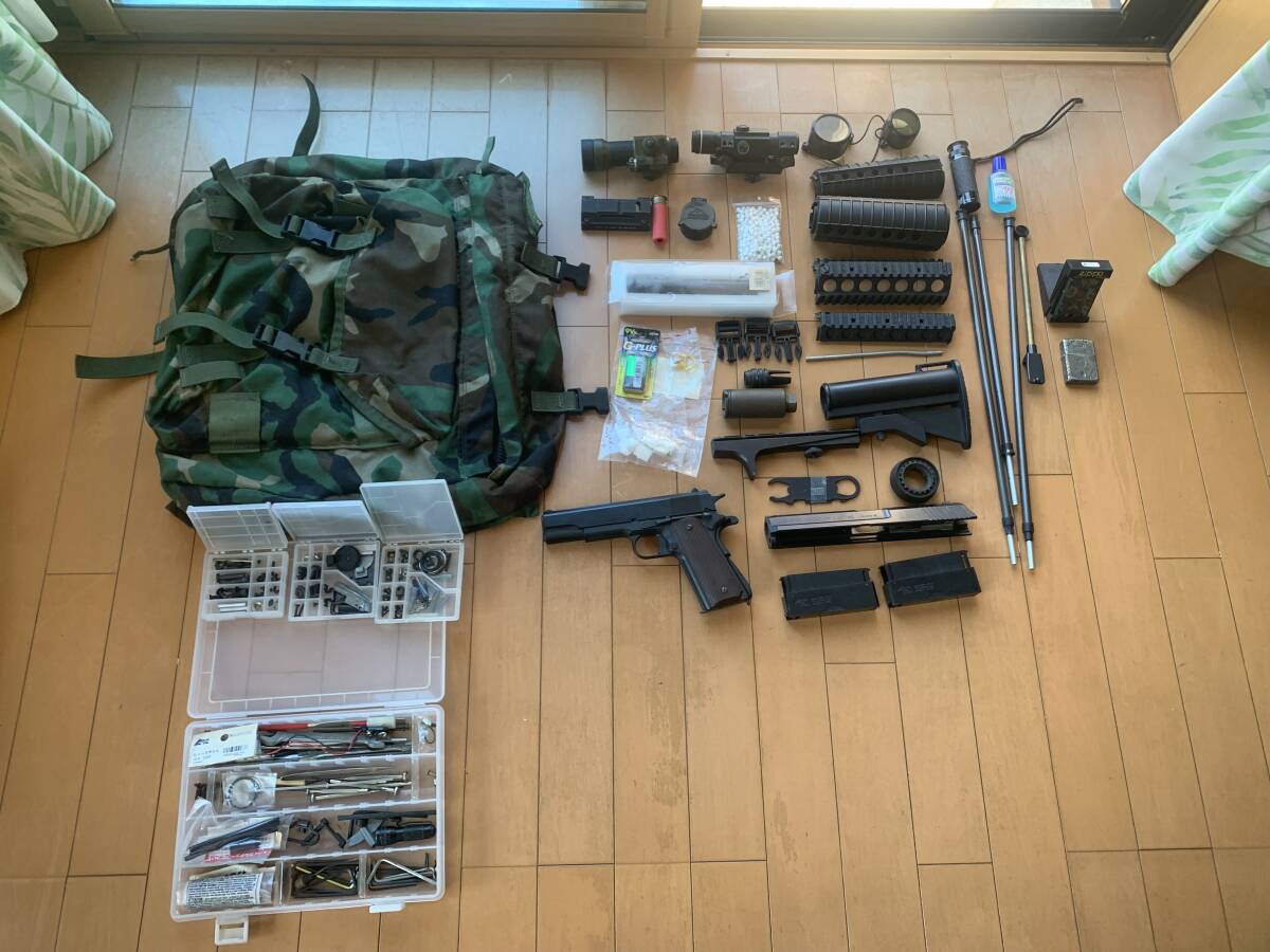 1円スタート】引退品 サバゲーグッズ詰め合わせ 予備パーツ類+ジャンク品 (パーツ)|売買されたオークション情報、Yahoo!オークション(旧ヤフオク!) の商品情報をアーカイブ公開 - オークファン(aucfan.com)