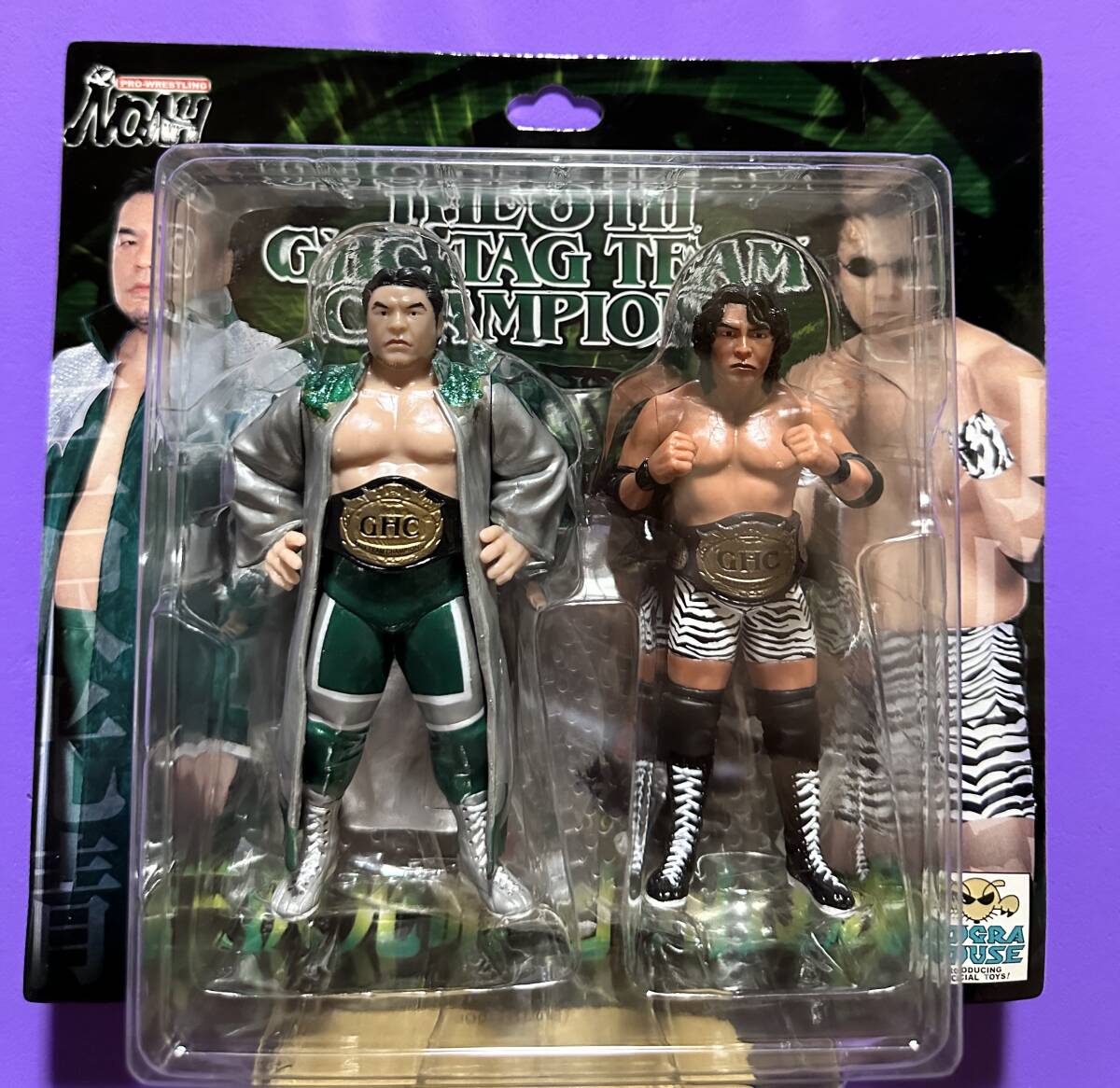 プロレスフィギュア三沢光晴&小川良成GHC - スポーツ プロレスフィギュア三沢光晴&小川良成GHC - スポーツ