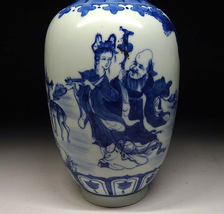 Yahoo!オークション - 緑屋s 中国古玩 染付 花瓶 唐物 時代物 Yahoo!オークション - 緑屋s 中国古玩 染付 花瓶 唐物 時代物