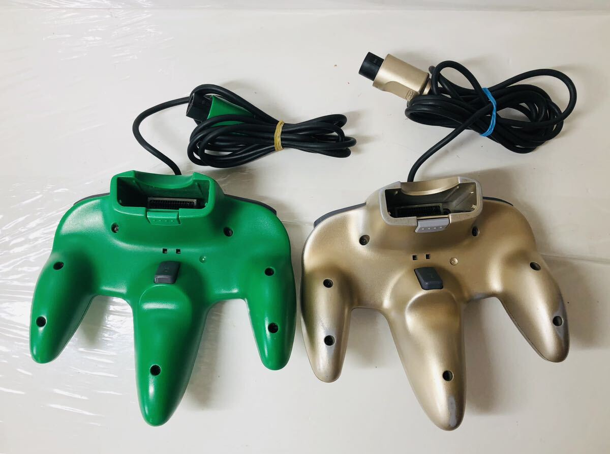 ジャンク】NINTENDO 64 コントローラー セット （ 任天堂