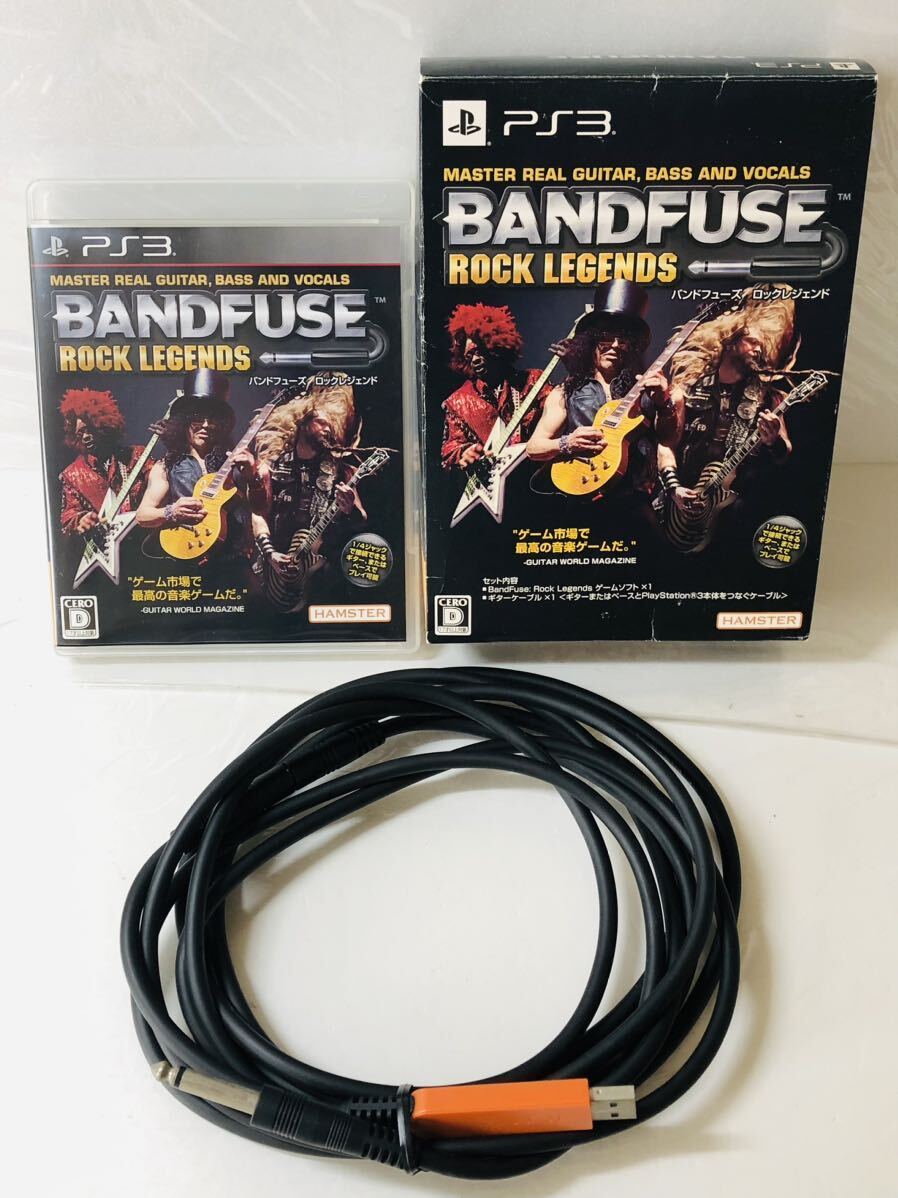 バンドフューズ ロックレジェンド BAND FUSE ROCK LEGEND （ PS3 ゲーム ハムスター ） ※箱ダメージ ソフト動作確認済み コード動作未確認