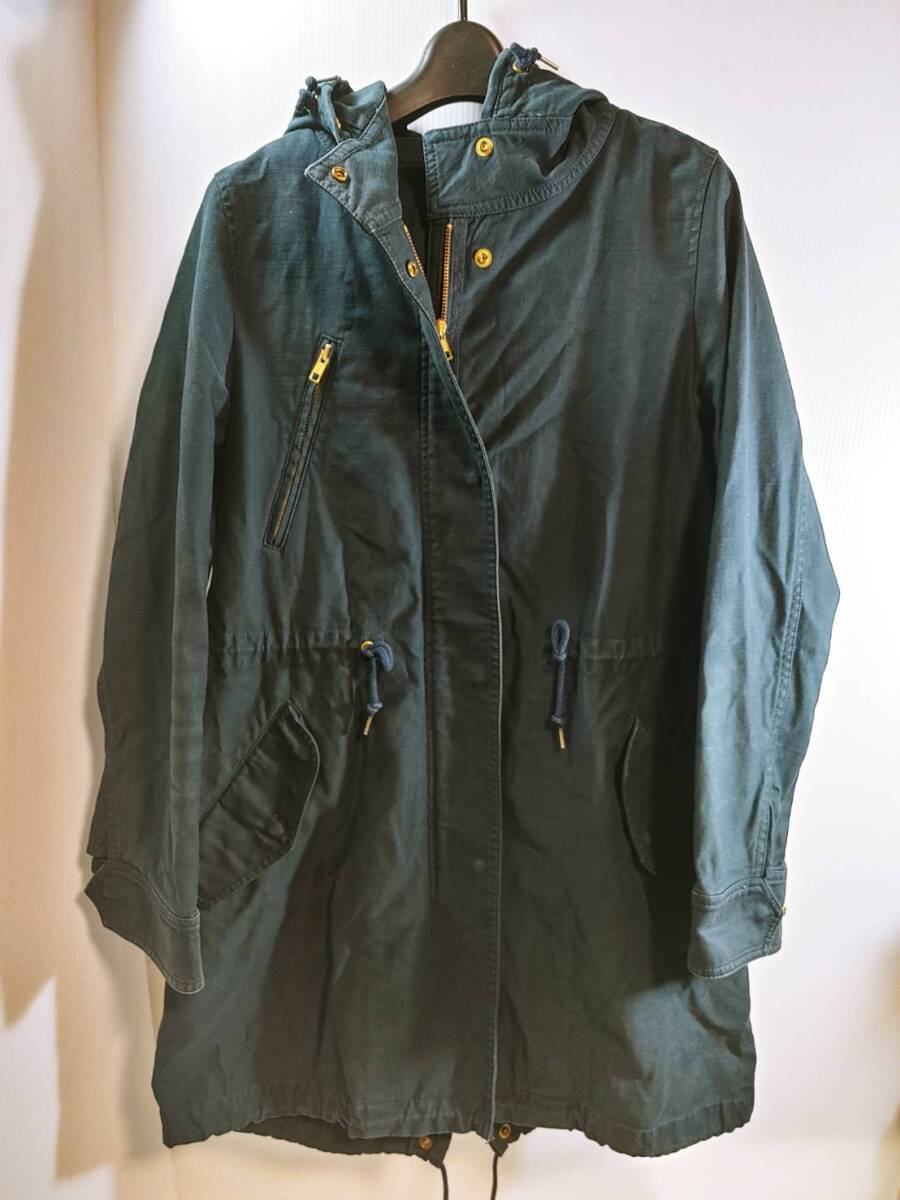 美品の方 イエナ IENA モッズコート ネイビー 38