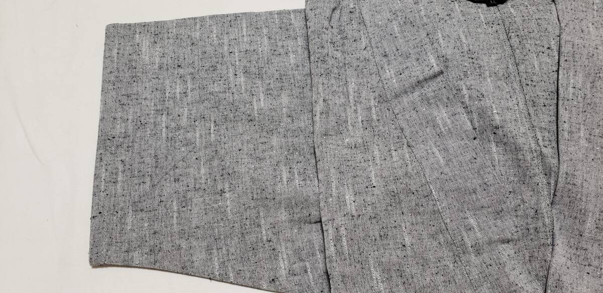 作務衣13　綿　作務衣　LLサイズ　グレー系　新品　MY3396