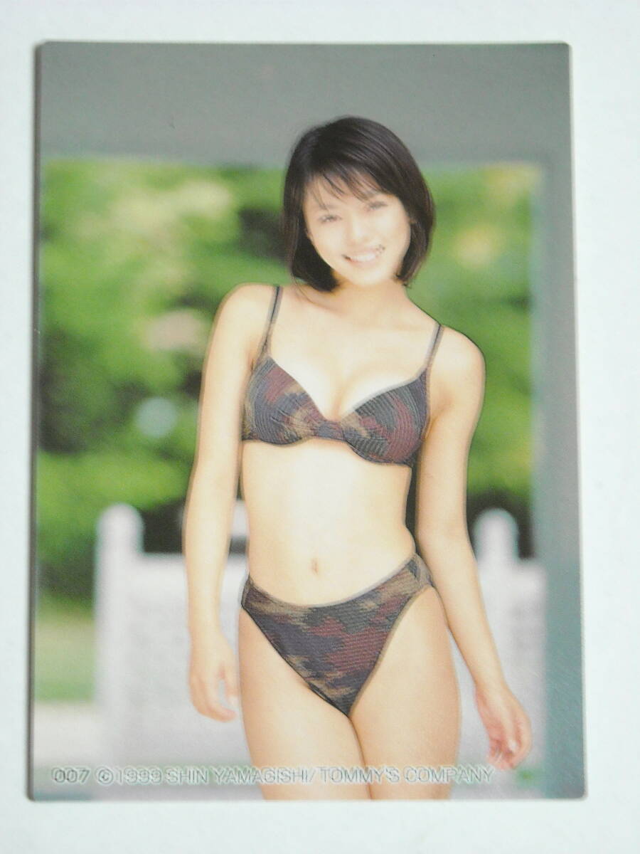  Shaku Yumiko #7 гора ..1999 Tokyo Metropolitan area Kiyoshi . город .. женщина средняя школа .1 листов. tray teng карта 