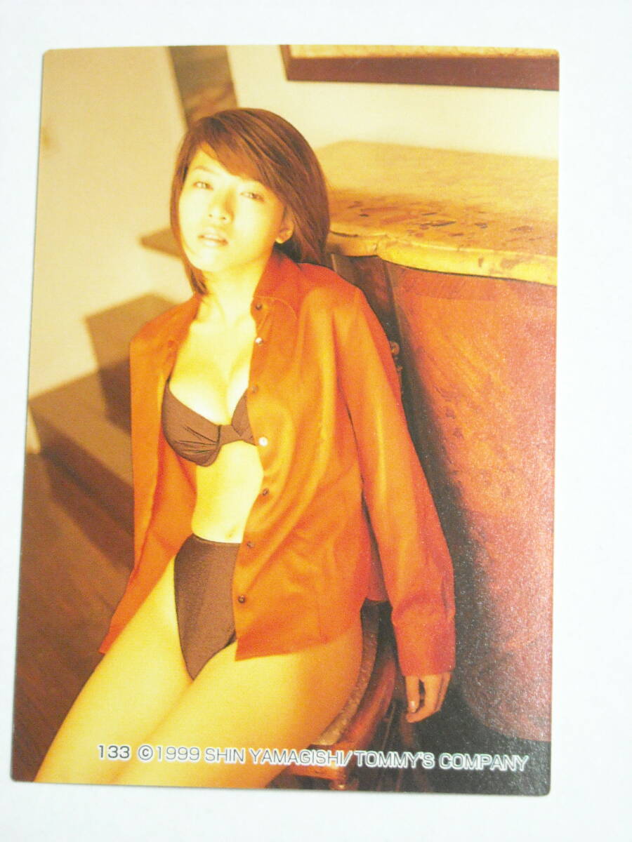  Shaku Yumiko #133 гора ..1999 Tokyo Metropolitan area Kiyoshi . город .. женщина средняя школа .1 листов. tray teng карта 