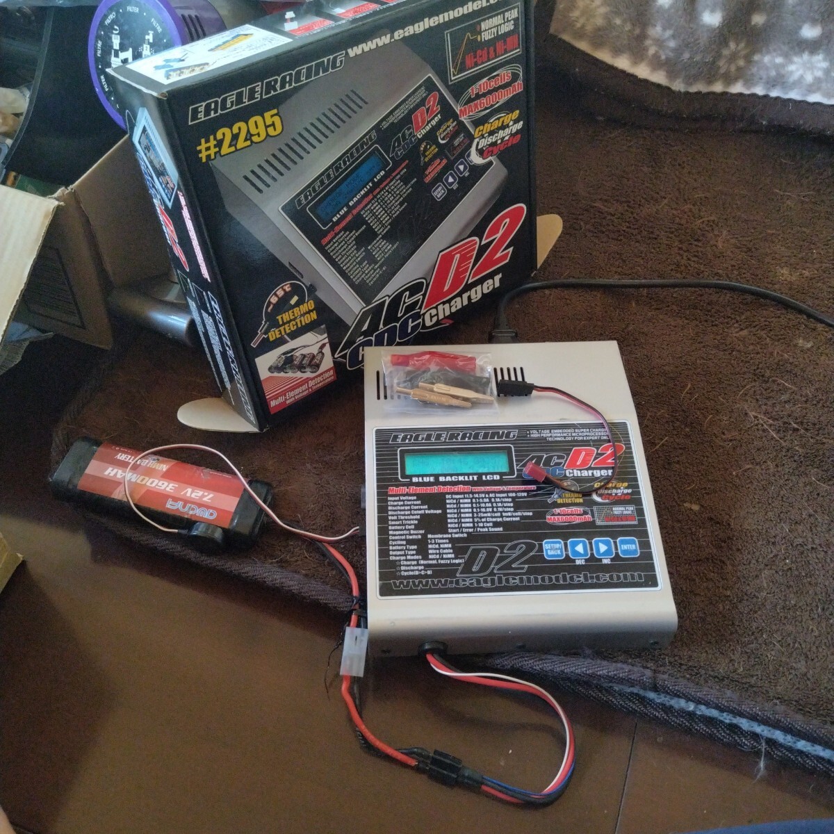 EAGLERACING ACDC CDC D2チャージャー サーモカットセンサー付 EAGLERACING ACDC CDC D2チャージャー サーモカットセンサー付
