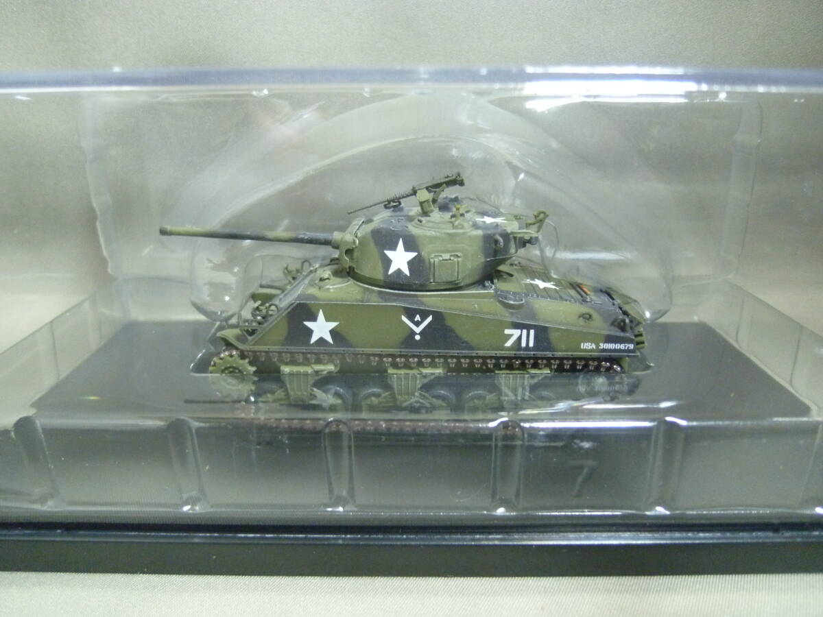 ドラゴン 1/72 WW.II アメリカ軍 M4A3(76)W VVSS シャーマン ドイツ 1945 プラッツ
