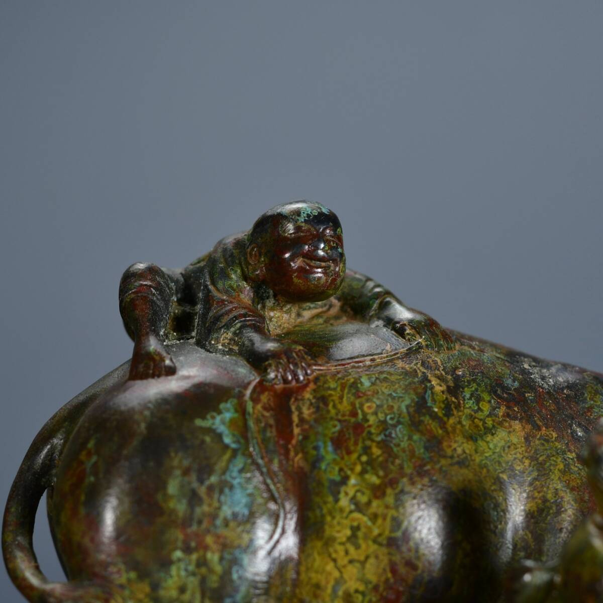 秘藏 漢代 牛尊 銅製品 古銅 極細工 稀少珍品 古美術 古美味 秘藏 漢代 牛尊 銅製品 古銅 極細工 稀少珍品 古美術 古美味