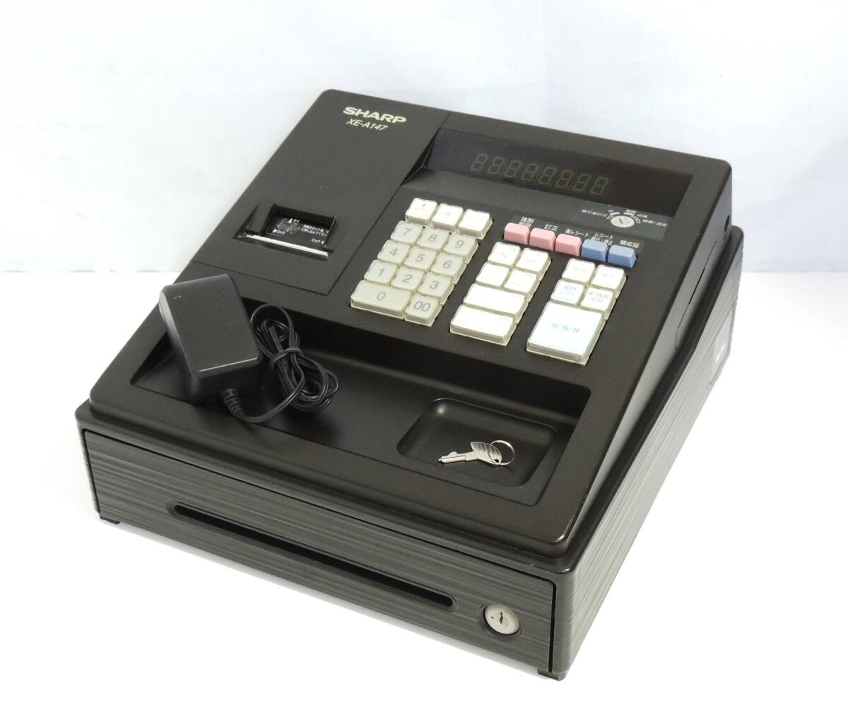 SHARP XE-A147 レジスター 鍵付き SHARP XE-A147 レジスター 鍵付き