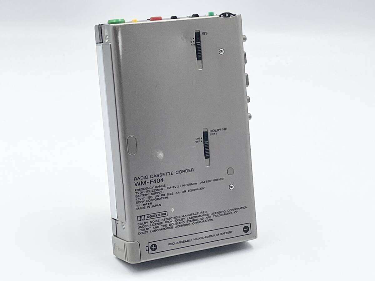【ジャンク】SONY ラジオカセットコーダー Wm-F404 ジャンク SONY WM-F404 WALKMAN ポータブルラジオカセット