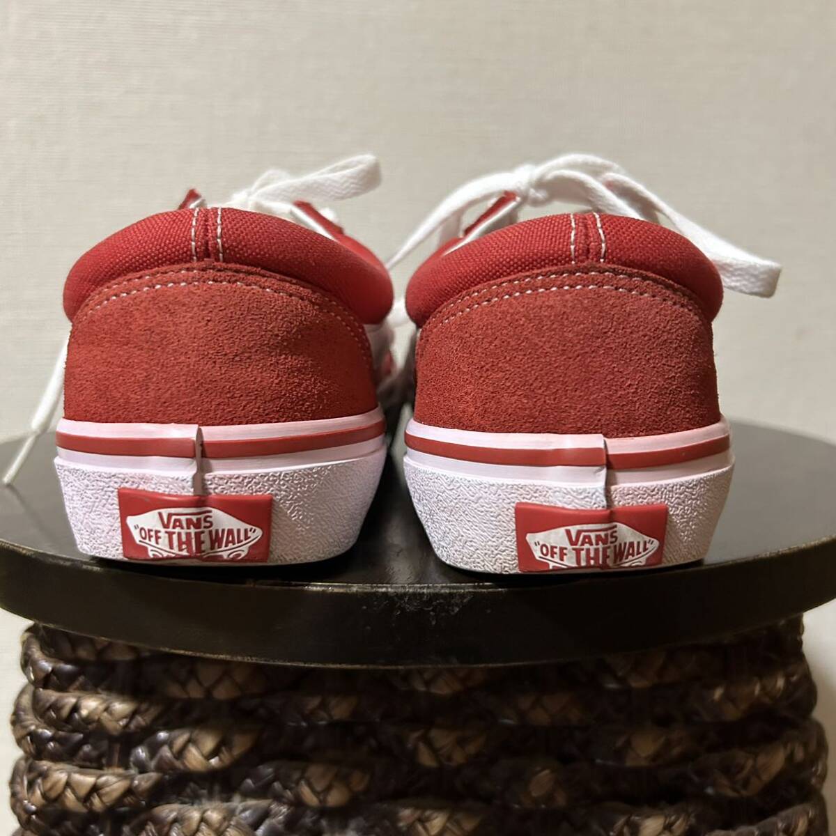 訳ありレディース23 5cm vansバンズ ULTRA CUSH 赤 色移り有り 訳ありレディース23 5cm vansバンズ ULTRA CUSH 赤 色移り有り