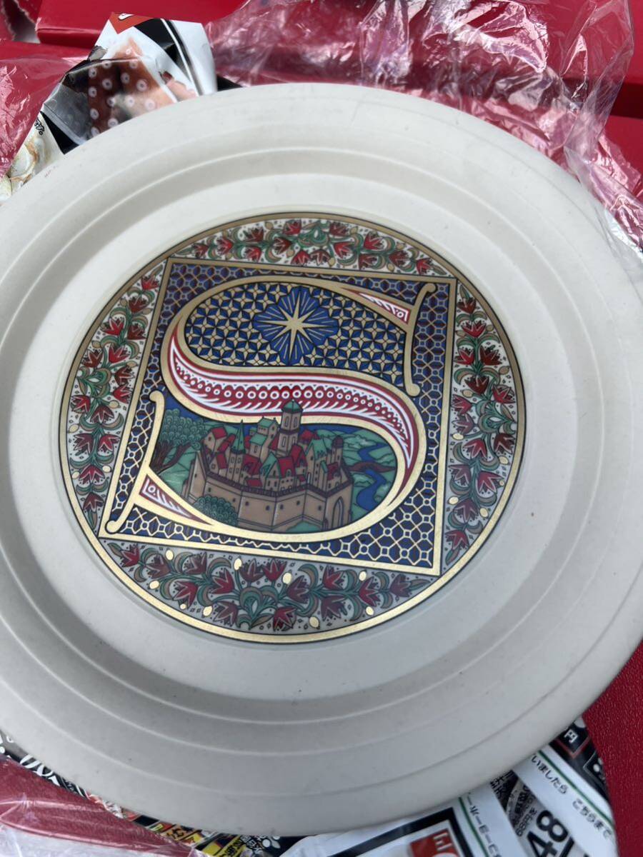①-cと③-a セット CHRISTMAS PLATE Limited Editionプレート 絵皿 飾り皿 ウェッジ