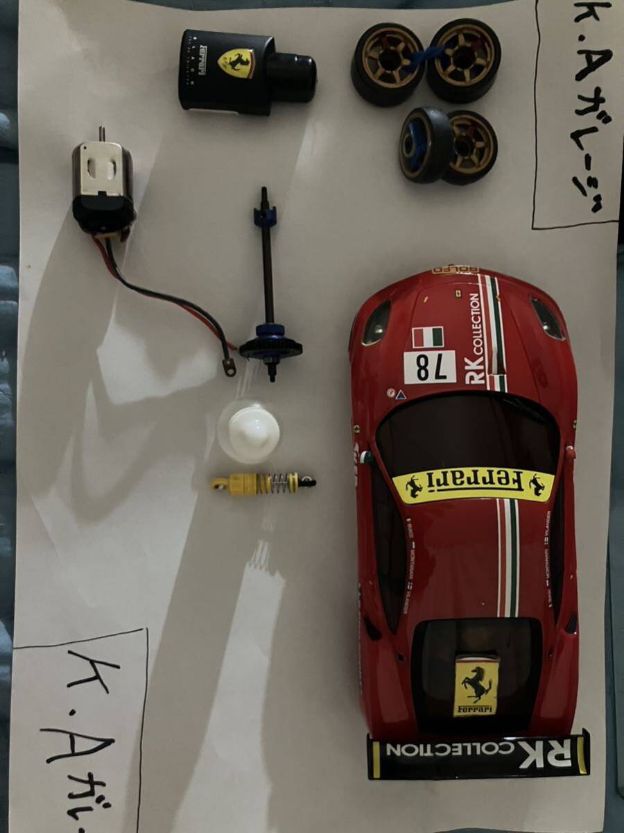 ミニッツ ラジコンカー フェラーリf430チャレンジレーシング ミニッツ ラジコンカー フェラーリf430チャレンジレーシング