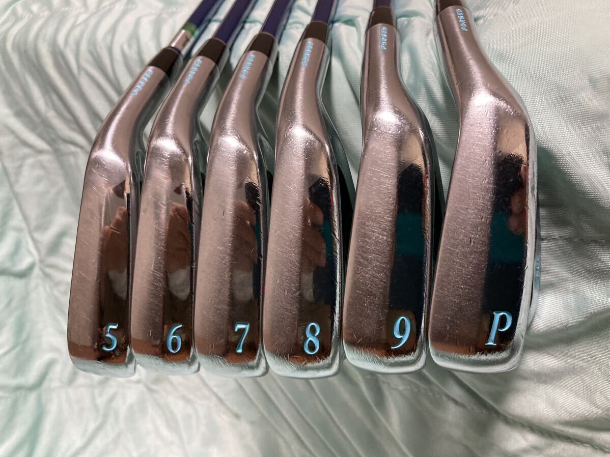 DUNLOP SRIXON Z585アイアン[5〜P 6本セット] / Miyazaki for IRON カーボン(SR)/ グリップ: IOMIC /ダンロップ スリクソン Z585