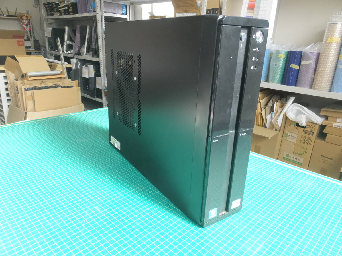 自作PC　スリムタワー　縦置き横置きOK！corei3-2120T 8GB HDD500GB DVD 11Pro ④_画像2