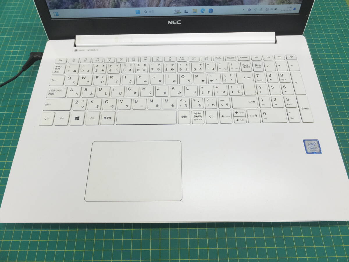 NEC Lavie NS300/K corei3-7020U メモリ8GB ストレージSSD240GB DVD 11Home_画像3