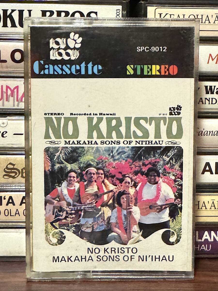 AOR Mellow Hawaii 　The Makaha Sons Of Ni'ihau /No Kristo　コンテンポラリーハワイ　カセットテープ