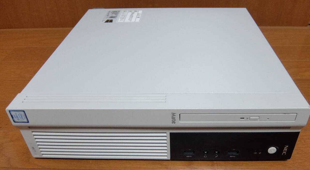 NEC Mate ML-T MK37LL-T PC-MK37LLZ intel Core i3-6100 3.70GHz メモリ8GB DVD HDD1TB Windows11 管34
