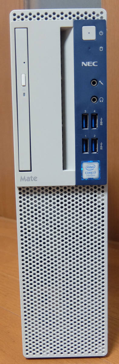 NEC Mate MB-1　MKH36B-1　PC-MKH36BZG1 intel Core i7-7700 3.60GHz メモリ8GB DVD HDD1TB Windows11 管35