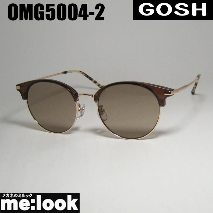 GOSH ゴッシュ レディース サングラス OMG5004-2-51 度付可 クリアブラウン_画像1