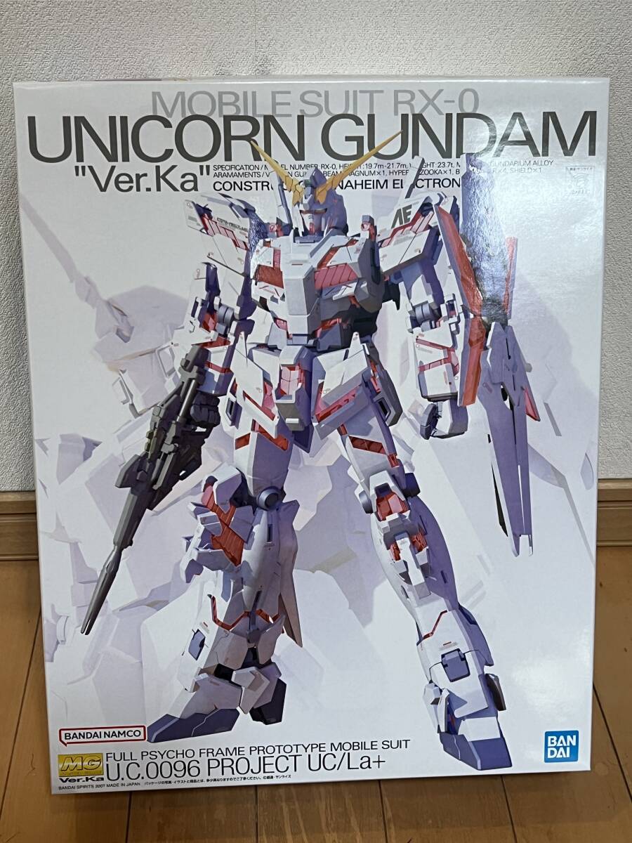 新品未開封 機動戦士ガンダムユニコーン MG 1/100 RX-0 ユニコーンガンダム（Ver.Ka）