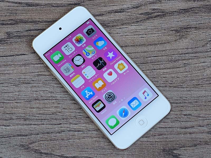 ◆◆iPod touch 第6世代 32GB ゴールド A1574 モデル：MKHT2J/A 美品 動作良好 バッテリー良好|T6-1233◆◆