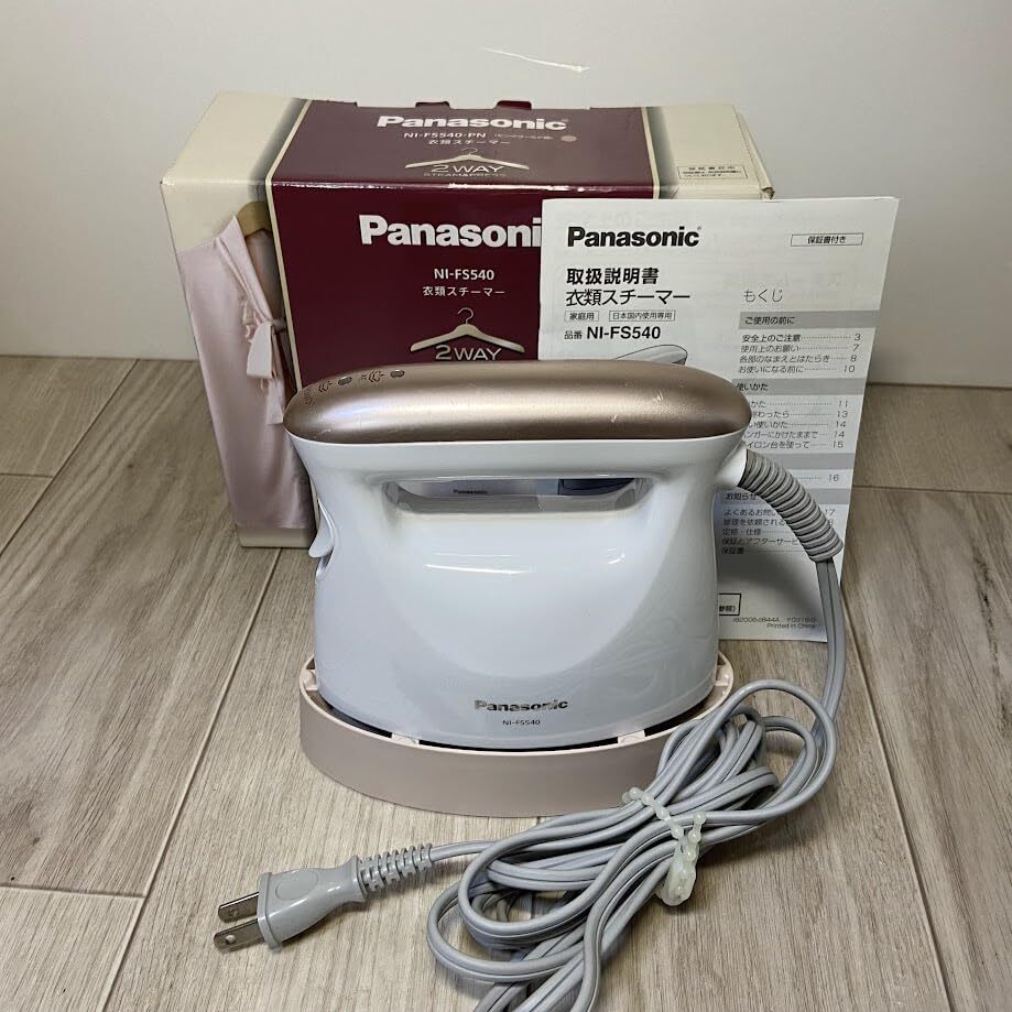 【A】スチームアイロン NI-FS540-PN Panasonic パナソニック ピンクゴールド調 0806-0-2980-ka-2186