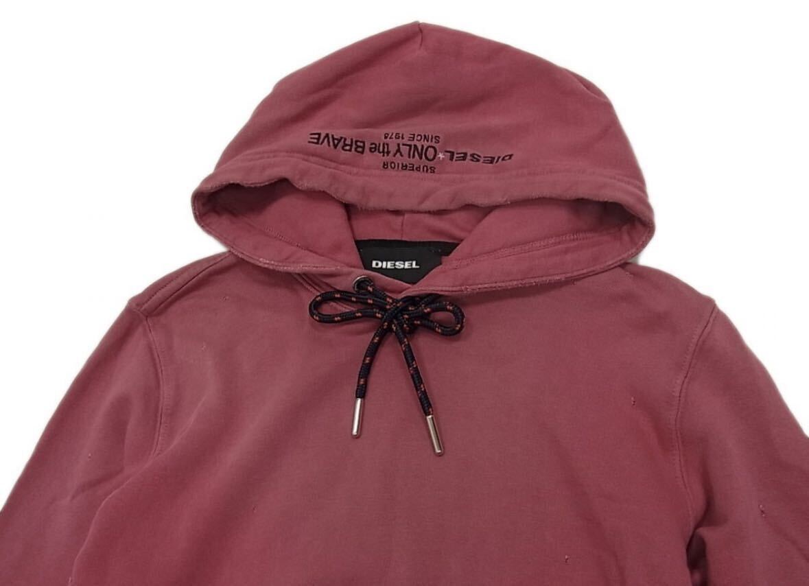 美品 価格5万円程 DIESEL パーカー ダメージ加工 メンズ XXS 美品 価格5万円程 DIESEL パーカー ダメージ加工 メンズ XXS
