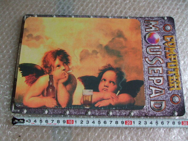 Raven images большой коврик для мыши 230mm x 180mm б/у товар 