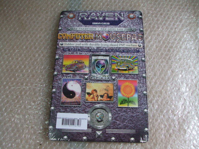 Raven images большой коврик для мыши 230mm x 180mm б/у товар 