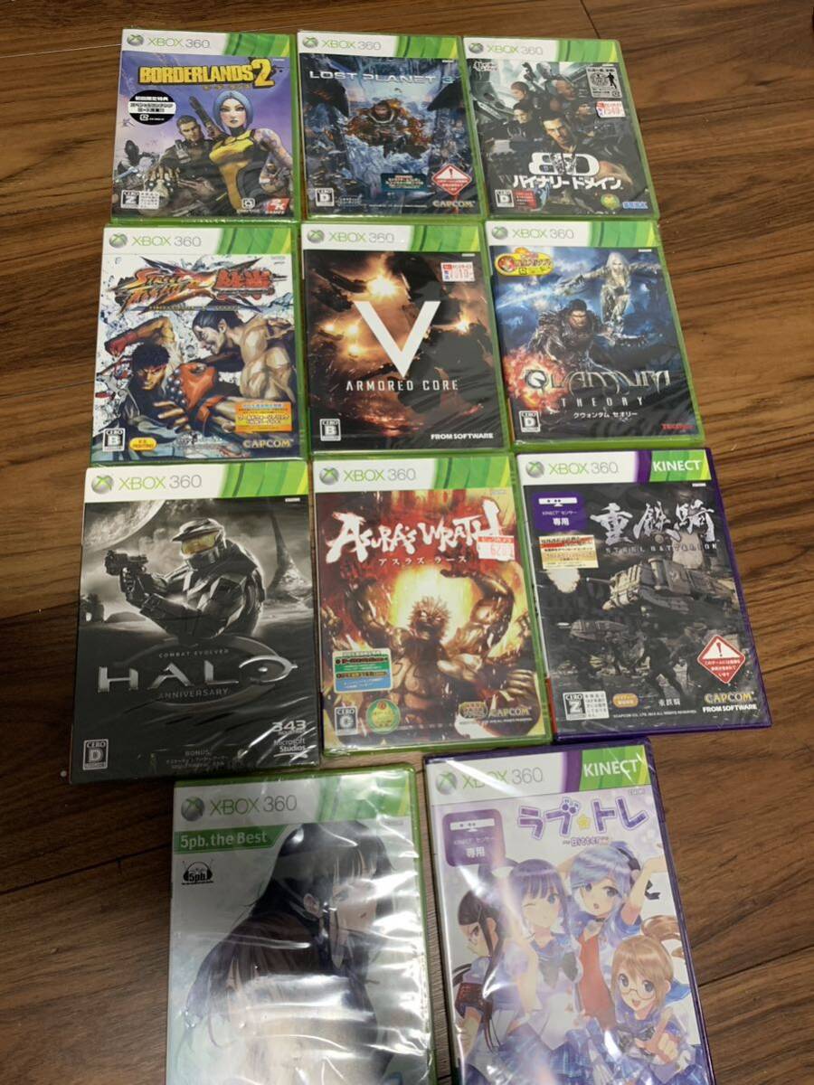 xbox 360 ソフト 未使用 11本 希少 ラブトレ ストリート xbox 360 ソフト 未使用 11本 希少 ラブトレ ストリート