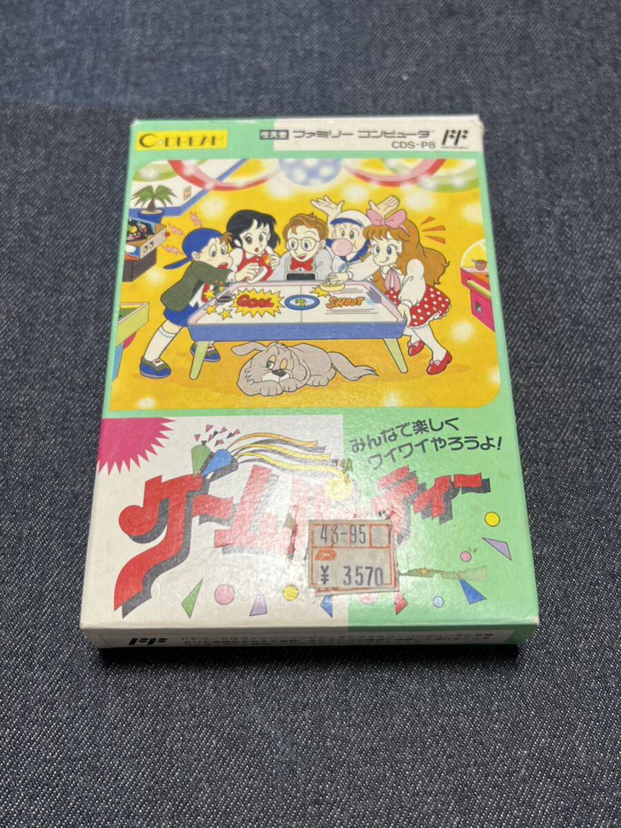 送料無料♪ 978 激レア♪ 美品♪ ソフト未使用？ ゲームパーティ ファミコンソフト FC