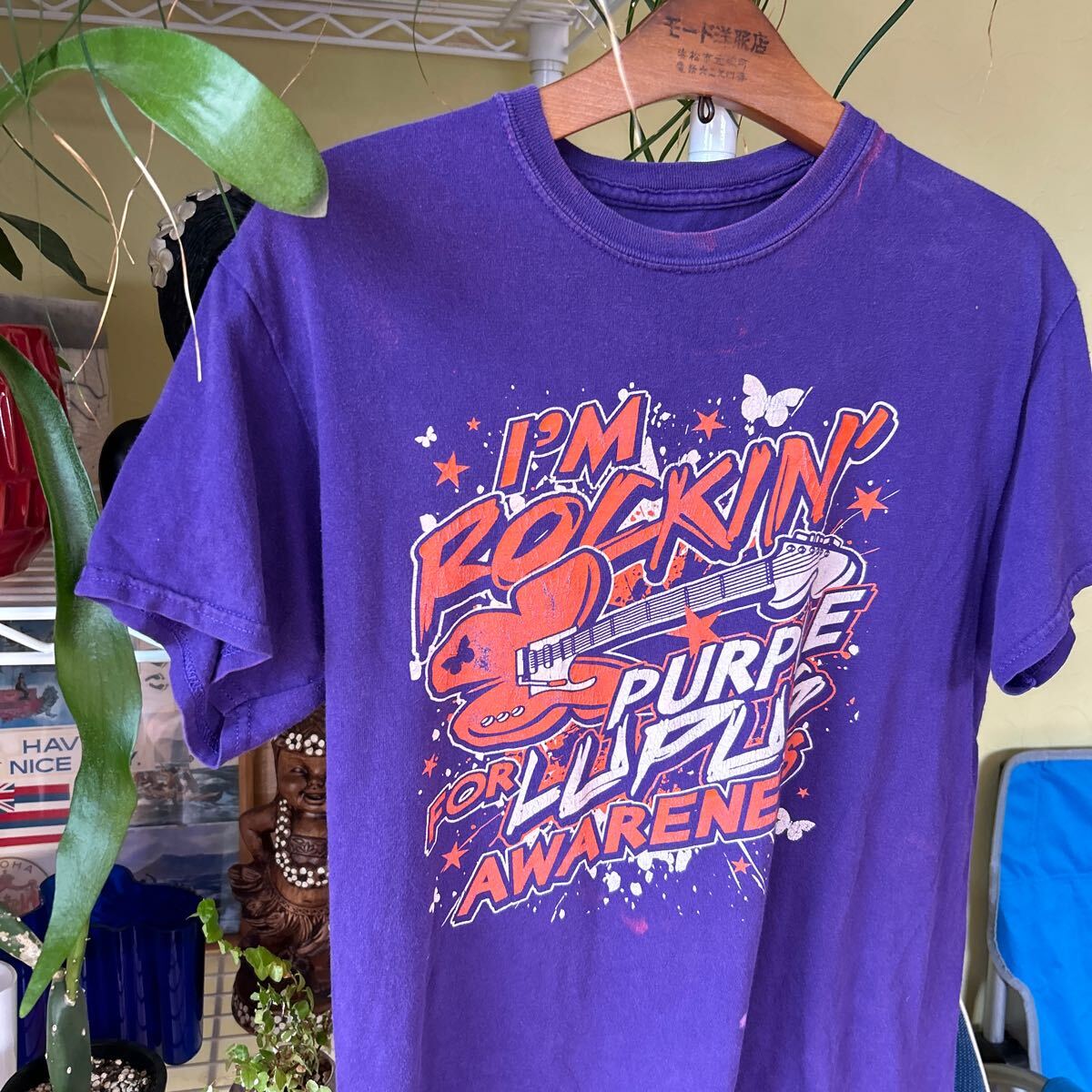 USA ビンテージ ロックTシャツ バンドT 紫 M|Yahoo!フリマ(旧 USA ビンテージ ロックTシャツ バンドT 紫 M|Yahoo!フリマ(旧