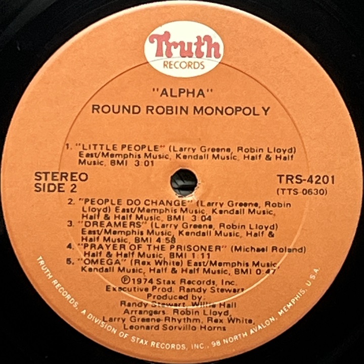 Yahoo!オークション - THE ROUND ROBIN MONOPOLY Alpha LP Life