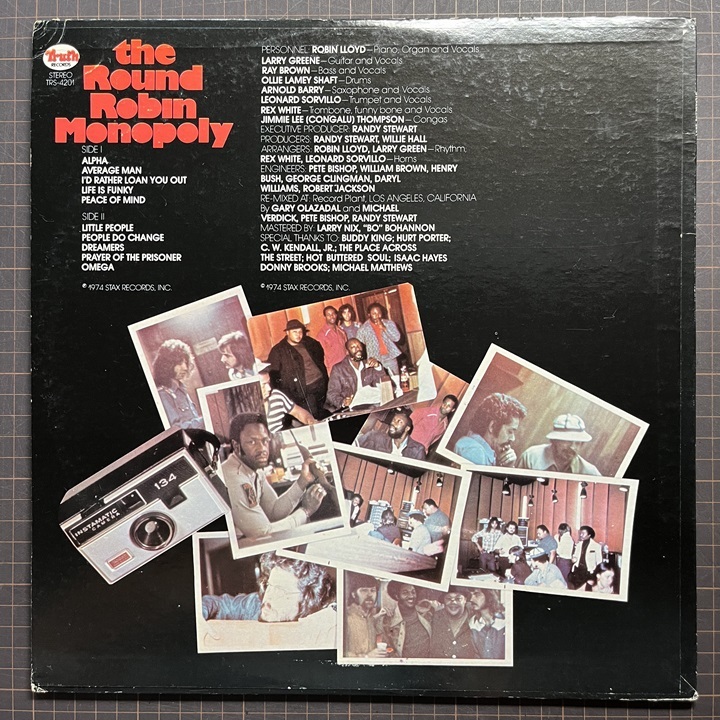 The Round Robin Monopoly – Alpha – Vinyl (Sonic Recording