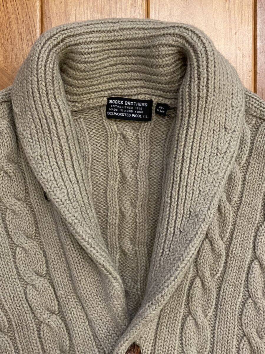 メリノウール ショールカラーカーディガン | Brooks Brothers