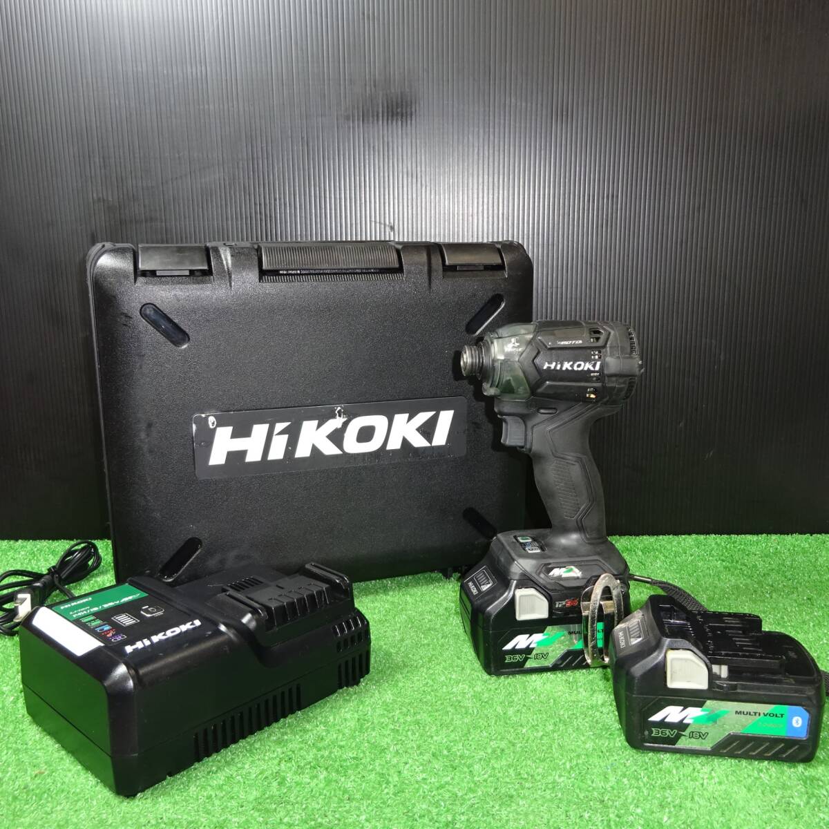 【中古品】★ハイコーキ(HIKOKI ※旧:日立工機) コードレスインパクトドライバ WH36DC(2XPBS) Bluetooth対応電池【岩槻店】
