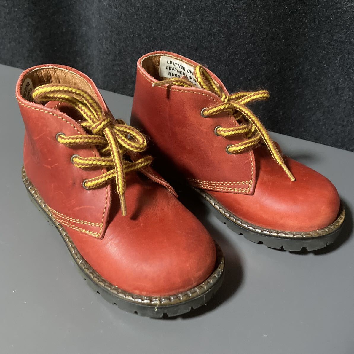 ☆美品! イタリア製 本革キッズブーツ 15㎝ NORDSTORM VERDECCHIA