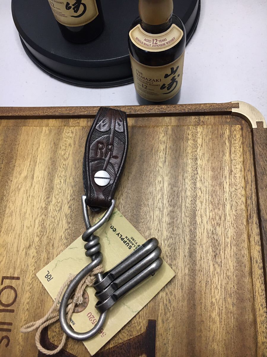 RRL RALPHLAUREN ダブルアールエル レザーキーボルダー キーリング RRL RALPHLAUREN ダブルアールエル レザーキーボルダー キーリング