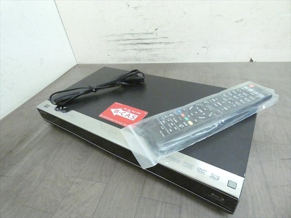 500GB☆13年☆シャープ/SHARP/AQUOS☆HDD/BDレコーダー☆BD-W550☆リモコン付☆2番組同時録画☆3D対応機 管SA5537