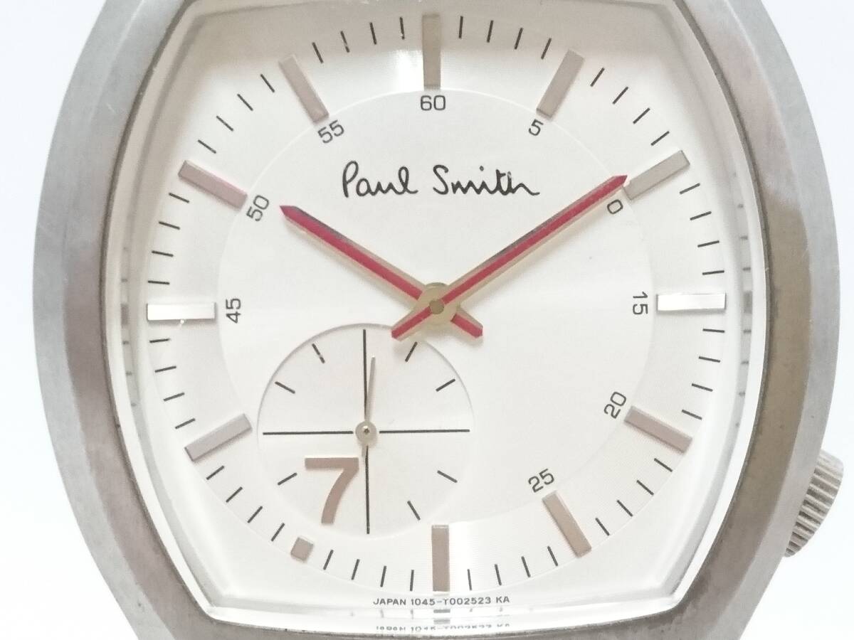 美品】Paul Smith ポールスミス 1045-T001467 クォーツ腕時計