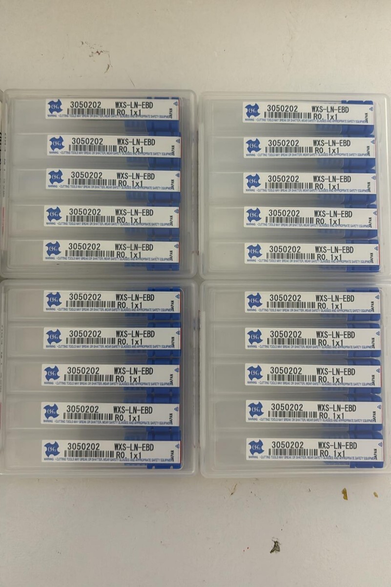 OSG 超硬ボールエンドミル WXS-LN-EBD R0.1・40本セット・ 高 OSG 超硬ボールエンドミル WXS-LN-EBD R0.1・40本セット・ 高