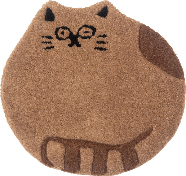 シートクッション クッション キャット ネコ 貓 にゃんこ かわいい 椅子 快適 アニマル 動物 アニマル柄 FAB-012A