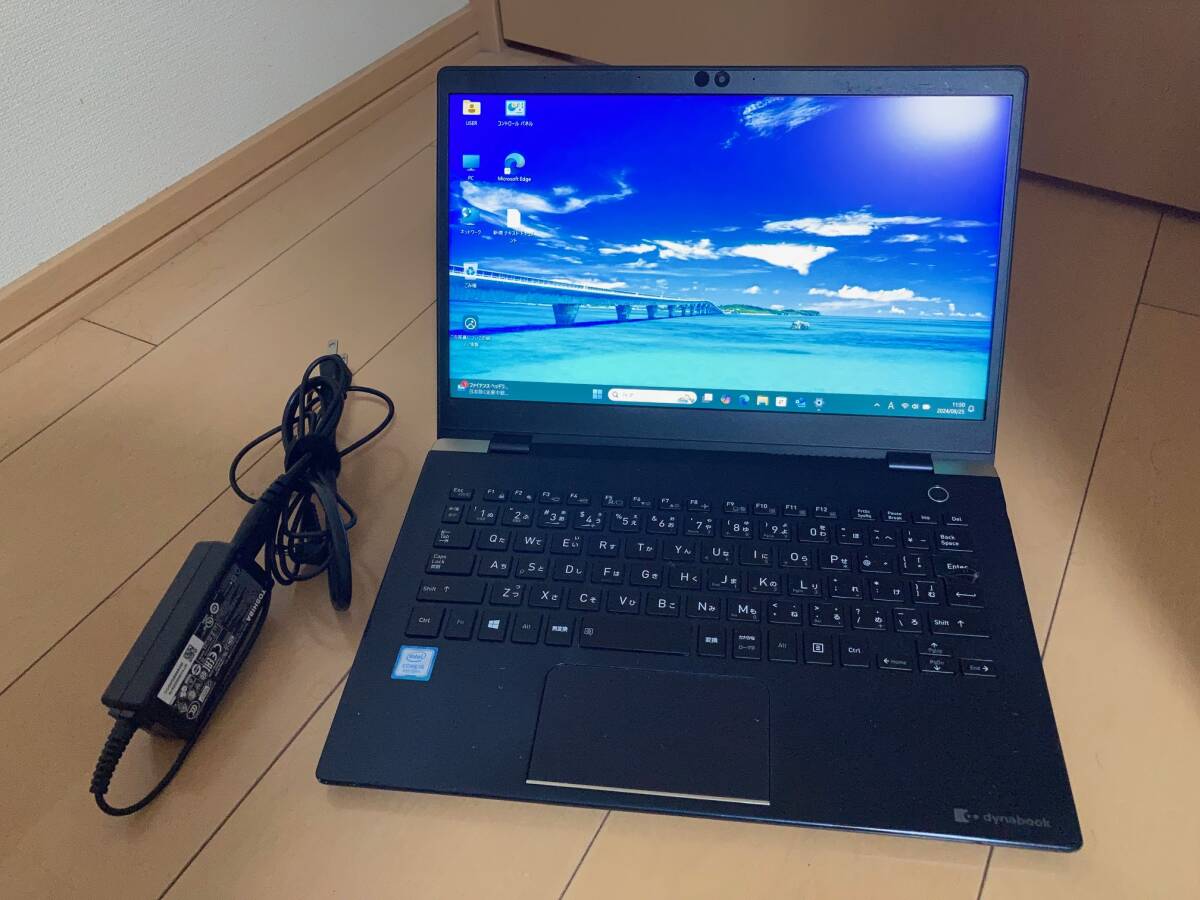【TOSHIBA 東芝】dynabook G83/M Core i5 8250U Win11Pro M2:128GB メモリ8GB